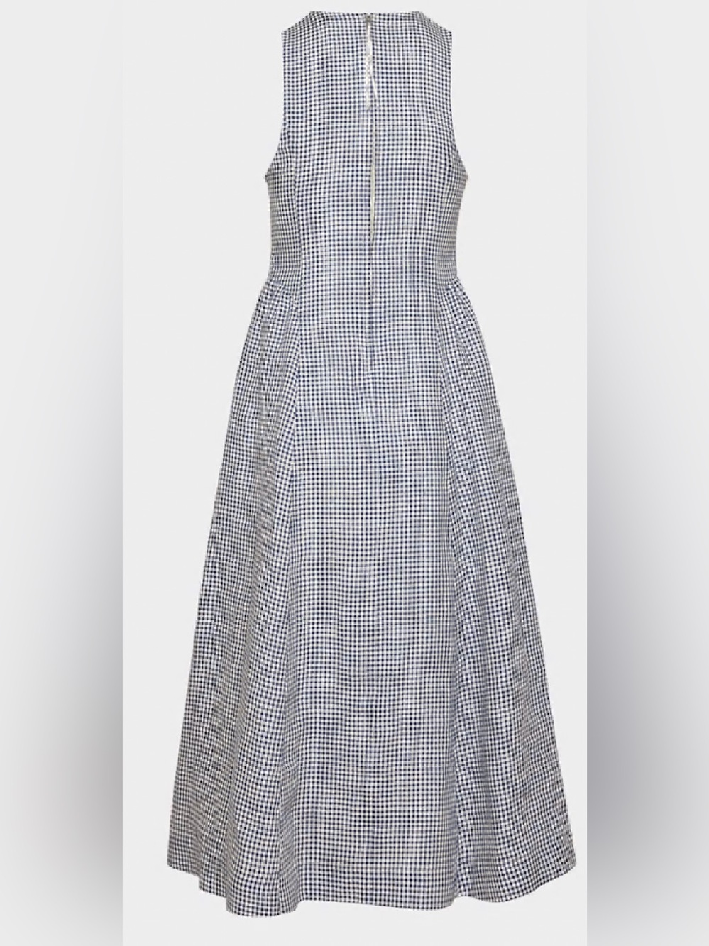 Wilfred Black and White Gingham Midi Dress - Picture 7 of 12